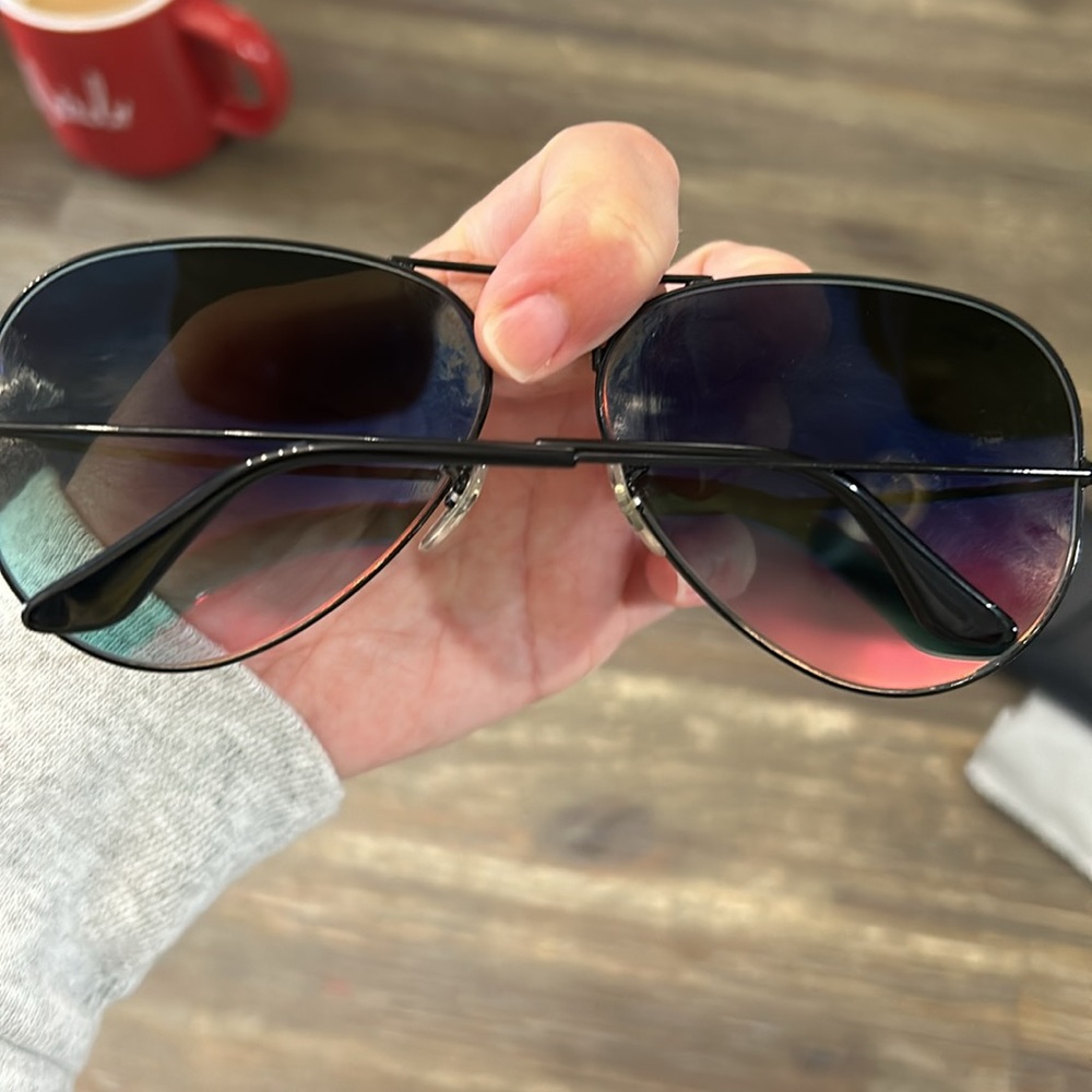 Red/Orange Ray-ban - Picture 3 of 4